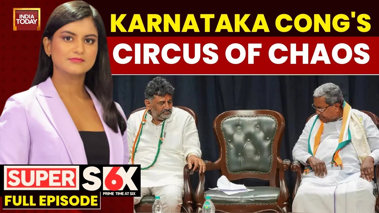 SuperSix With Akshita Nandgopal | Special Report: Karnataka Congress CM Tussle; PM Modi Hoists Flag
