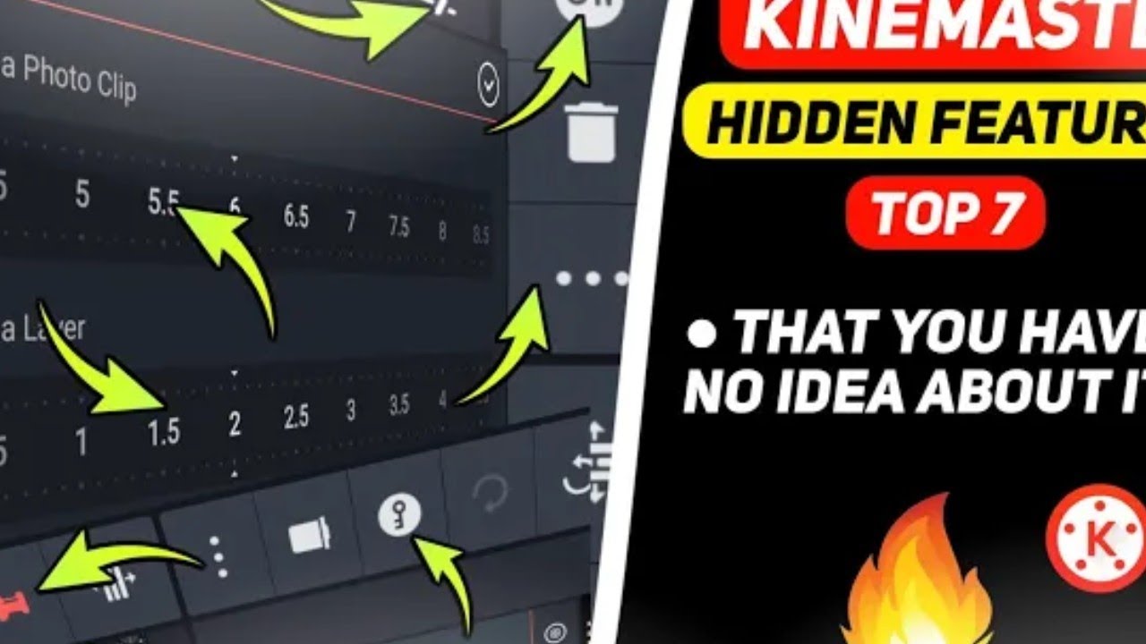 7 kinemaster Hidden Features that you Have no idea About it !