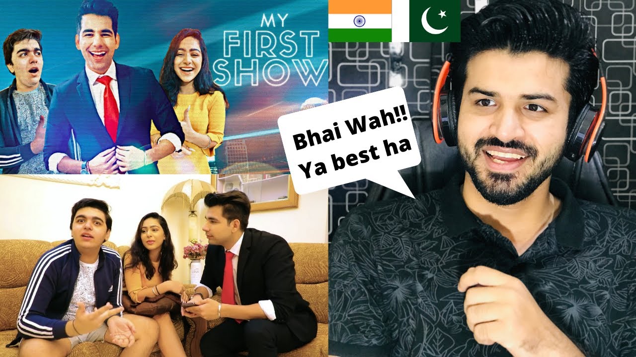 Pakistani React on The Rishi Dev Show | MY FIRST SHOW | Rimorav Vlogs RI Vlogs  | Reaction Vlogger
