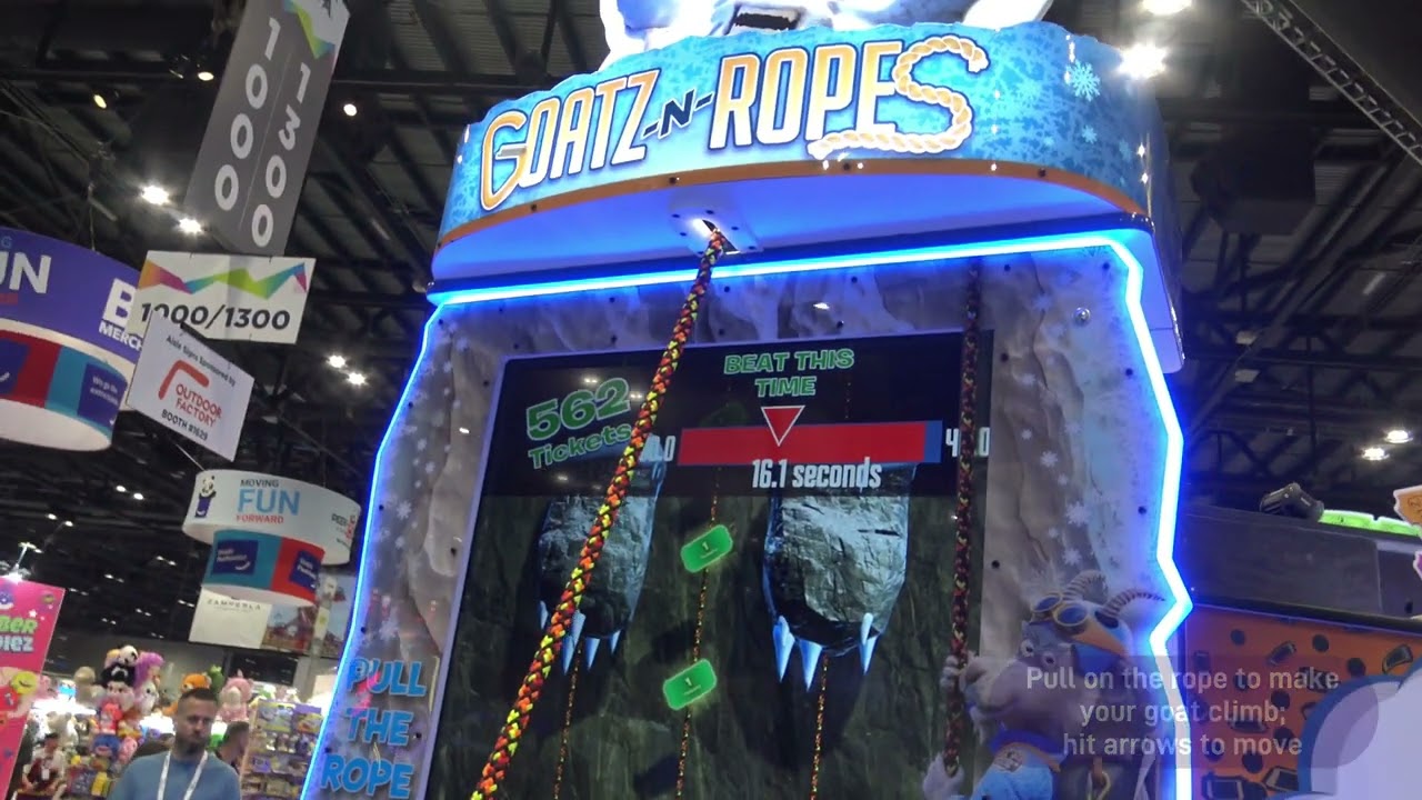 Goatz -N- Ropes (Single) by Bay Tek Entertainment [IAAPA 2024]