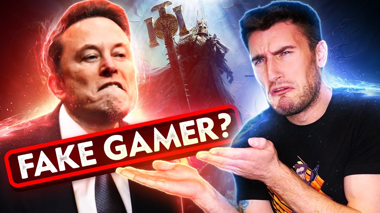 Elon Musk Is A FAKE GAMER?!