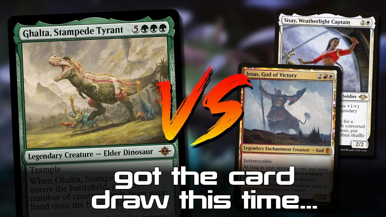 Ghalta Stampede Tyrant EDH Gameplay | 1v1 Commander MTG Online