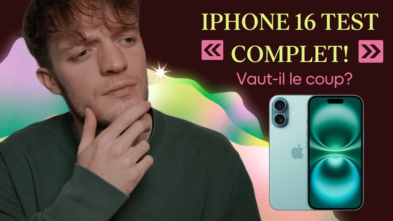 iPhone 16 TEST COMPLET ‼️ Vaut-il le coup ? 🤔