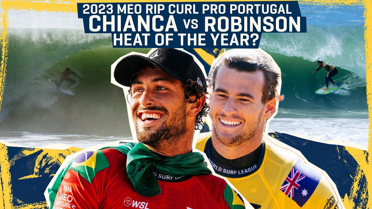 João Chianca vs Jack Robinson | 2023 MEO Rip Curl Portugal Pro Final Replay - Heat Of The Year?