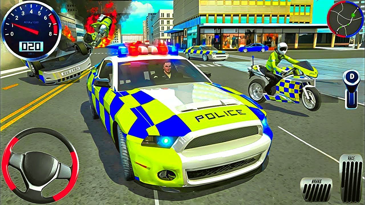 Police Car Chase Simulator 3D - Multi-Storey Cop Car Simulator - Android GamePlay 