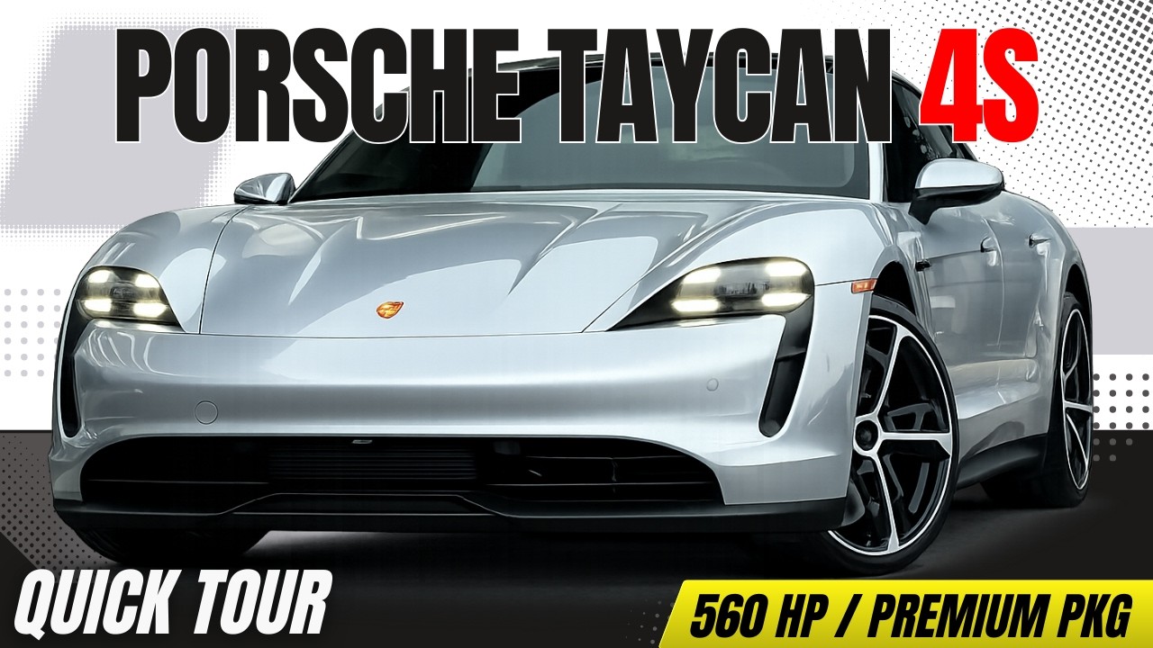 Porsche Taycan 4S – 562HP Electric Performance | Quick Tour