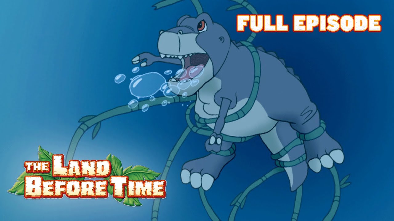 Littlefoot and the Gang Work Together to Save Chomper | The Land Before Time