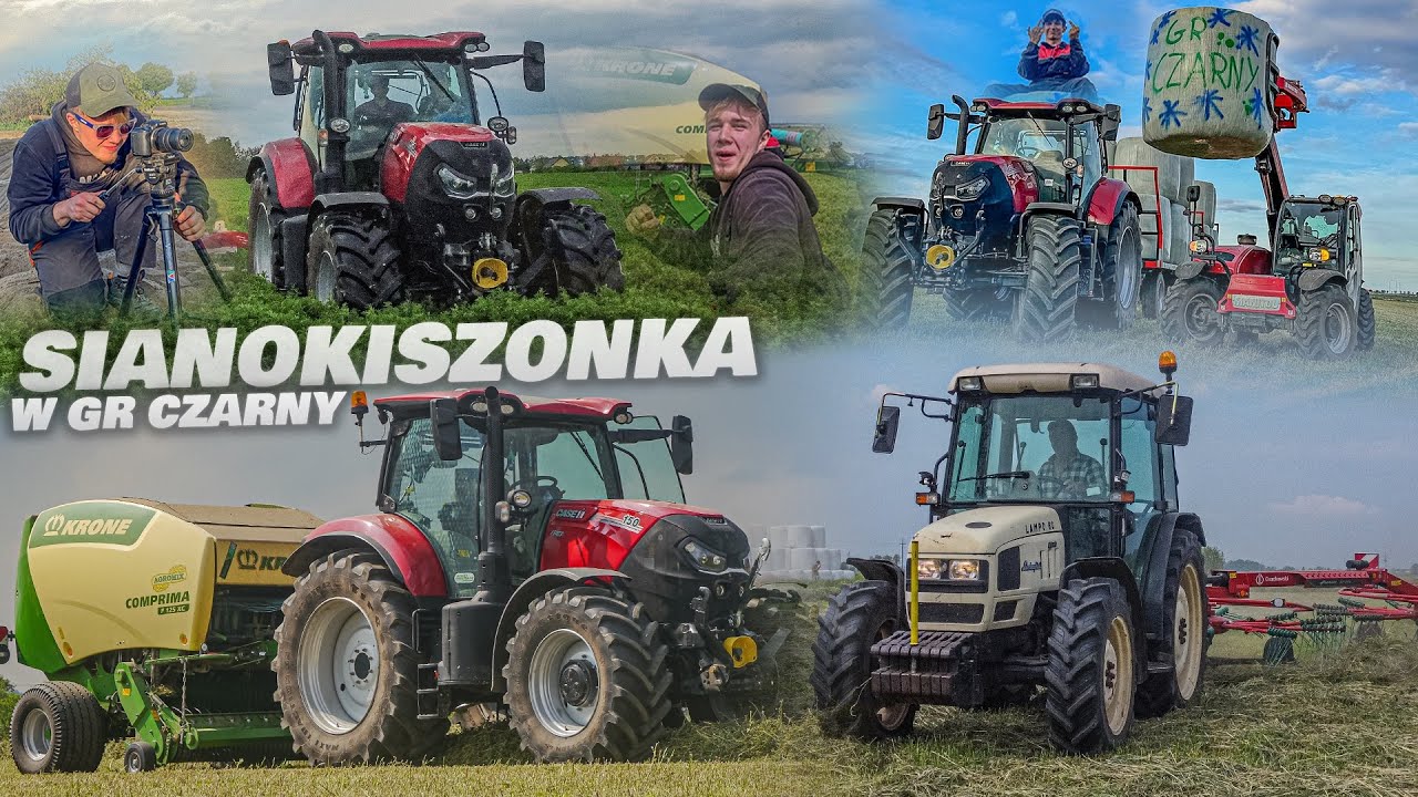 Sianokiszonka 2024 w ,,Gr Czarny”🔥Od koszenia aż po zbiór🔥Lucerna pod kosę🔥 Gr Ławniczak🔥Case|lambo