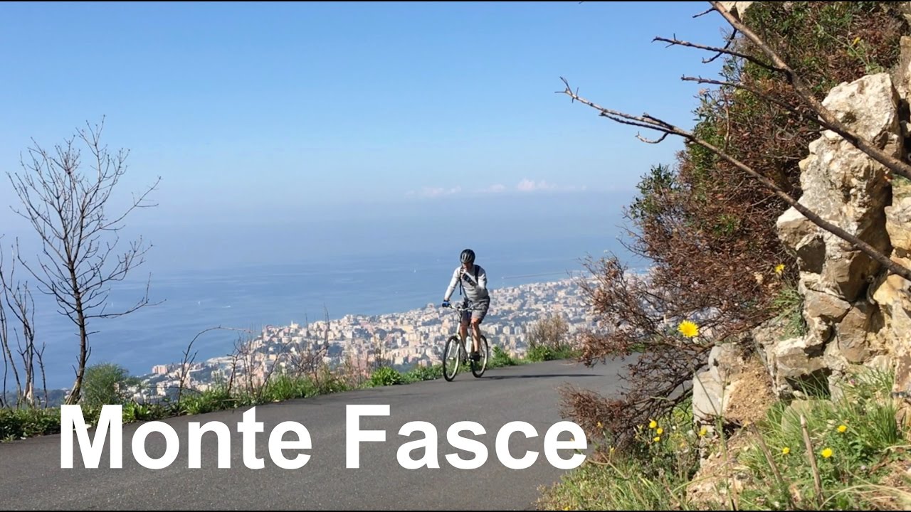 Pedalata sul Monte Fasce e ritorno sull’Aurelia