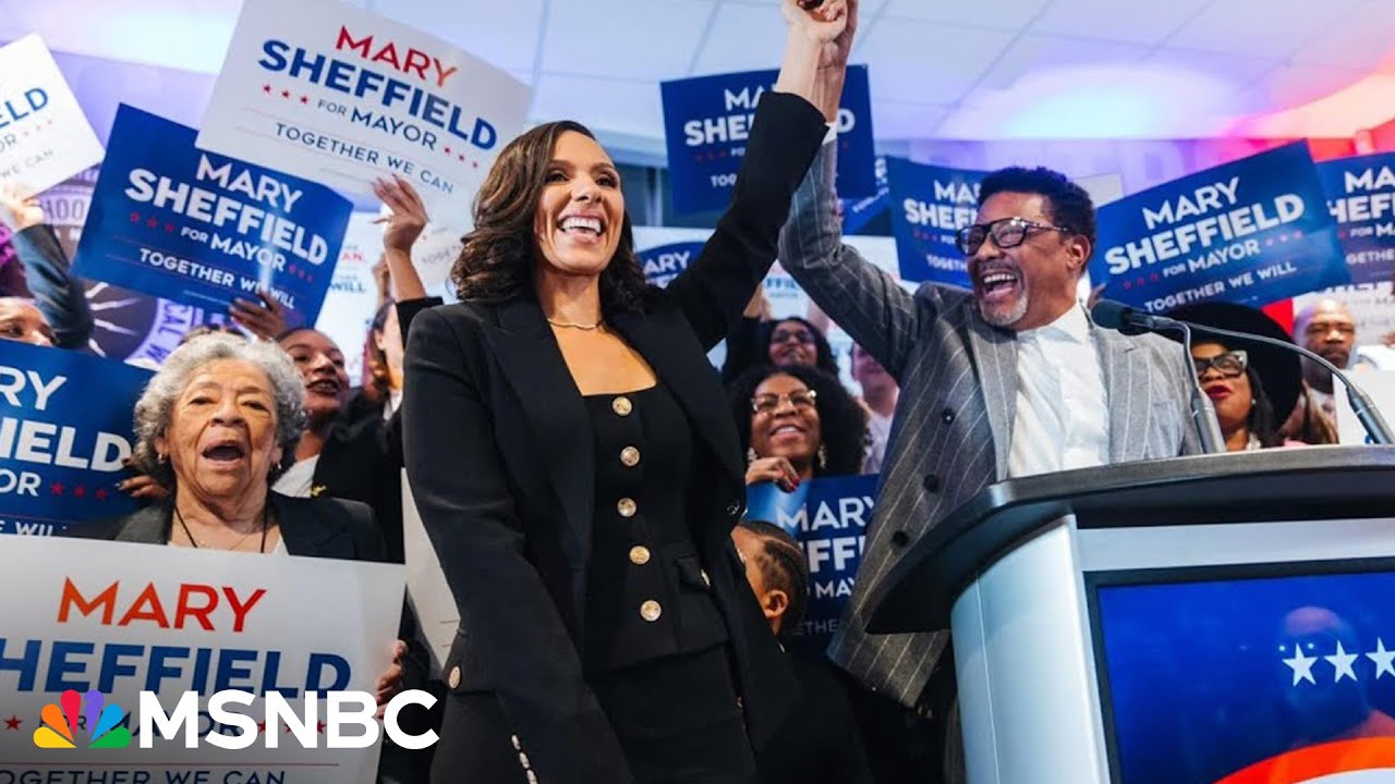 Detroit's first woman mayor-elect on her plans for affordability, working with Trump admin.