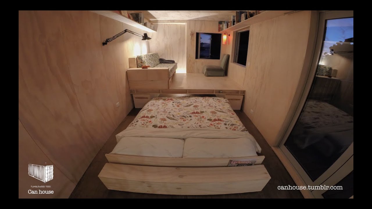 Shipping Container House Tour - The Can House