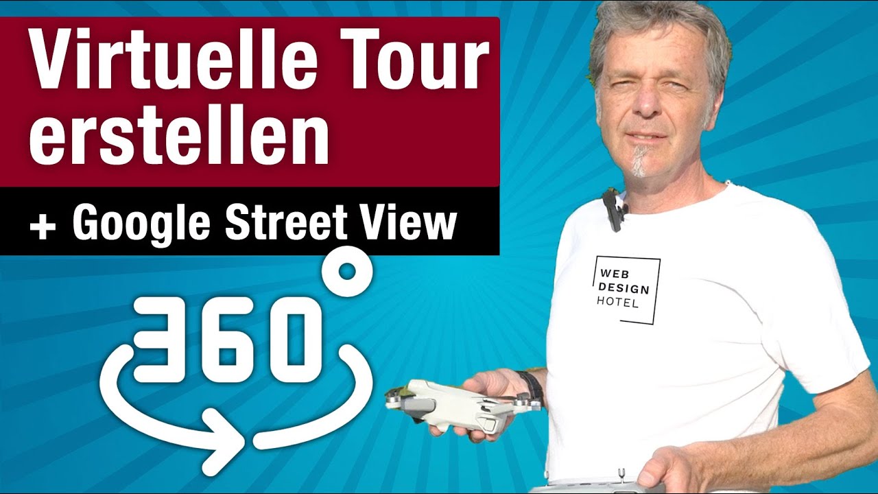 Virtuelle Tour erstellen mit Drohne & 360° für FeWos & Hotels (inkl. Google Street View)