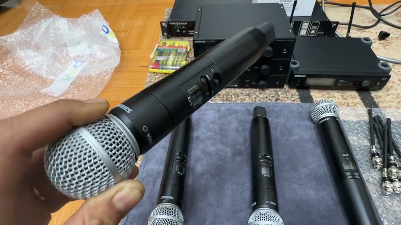 Micro Shure SLXD24/SM58 và Shure SLX24/SM58 hàng siêu đẹp tuyển chọn 09.46.73.46.46