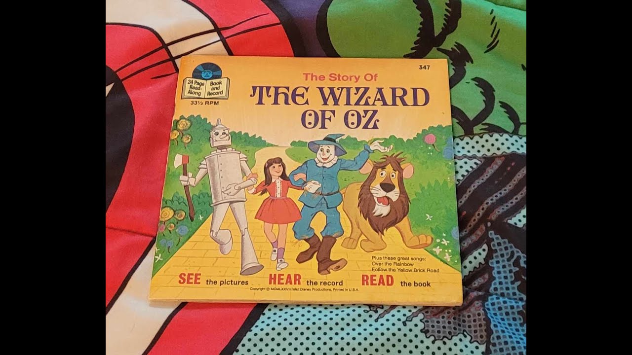episode 472 disney the wizard of Oz 1978  book on record