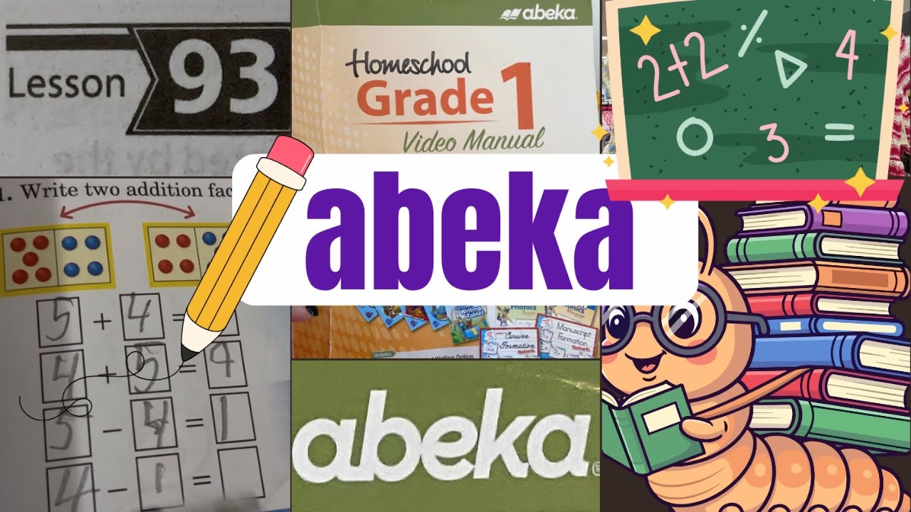 Abeka Christian academy 1st Grade Lesson 93 Homeschool 