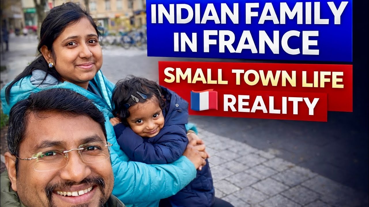 Indian Family Living in France 🇮🇳🇫🇷 | Real Small Town Life