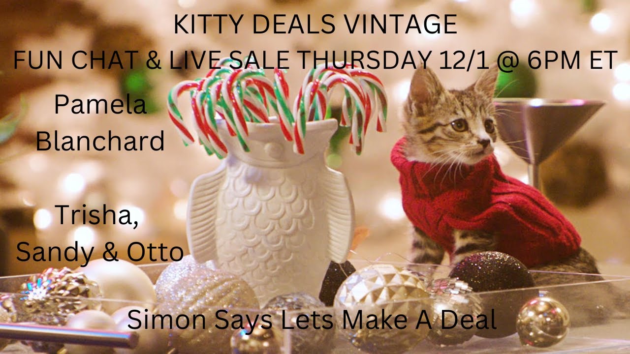 Fun Chat and Live Sale with Pamela Blanchard & Trisha