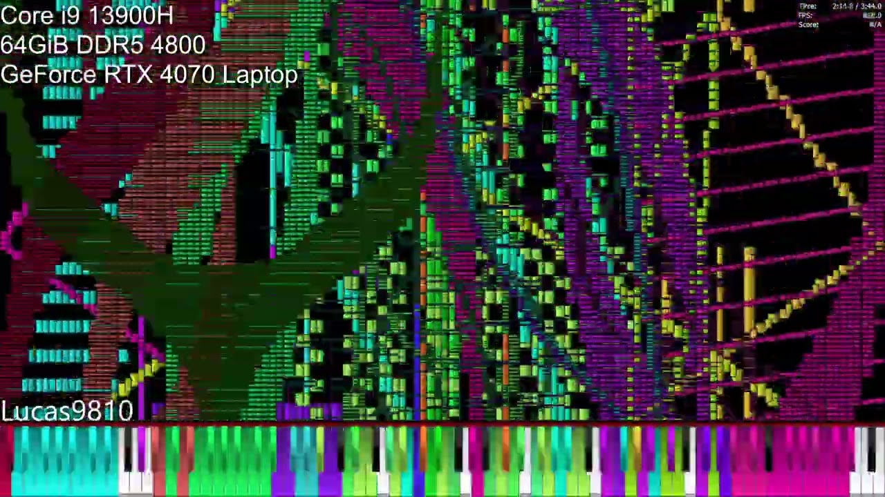 [Black MIDI] Core i9 13900H vs Reptilian Dark Ritual