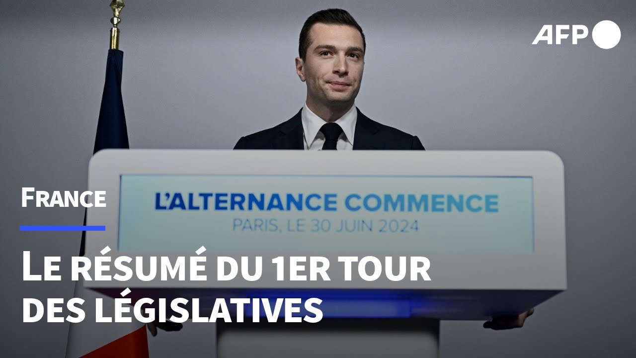 Législatives : le résumé de la soirée du 1er tour