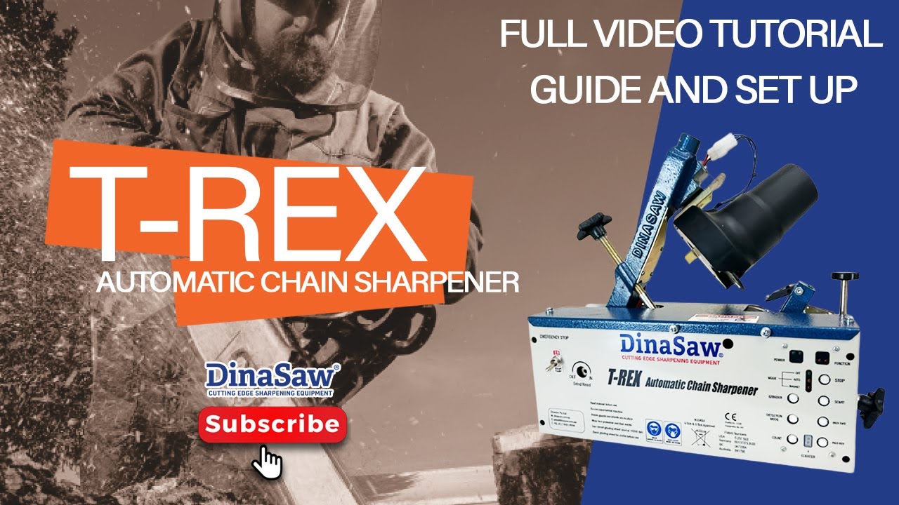 T-Rex Automatic Chain Sharpener Complete Set Up Guide