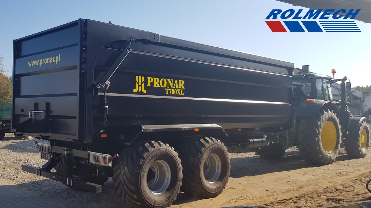 Przyczepa skorupota T700 PRONAR | ROLMECH