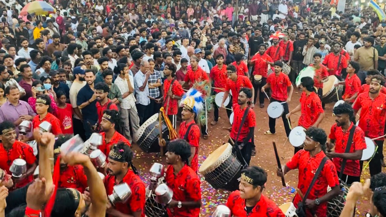 ഫുൾ വെറൈറ്റി ട്യൂൺ🎶👌😍| SPARROW THAMBOLAM🥁| @പന്തല്ലൂർ പൂരം 2026