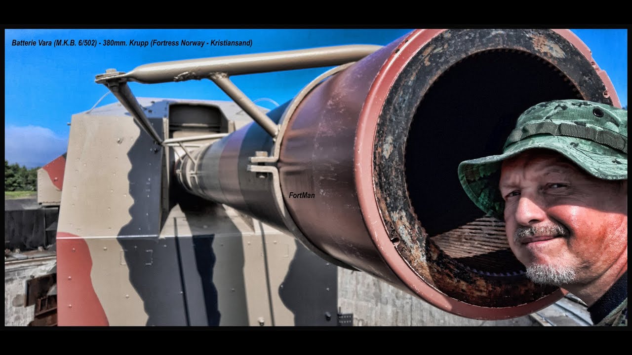 Batterie Vara 1941-1944 Atlantic Wall (Kristiansand Norway)