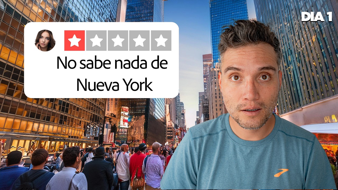 Puse a prueba mis GUIAS DE NUEVA YORK (a 34 grados 🥵)