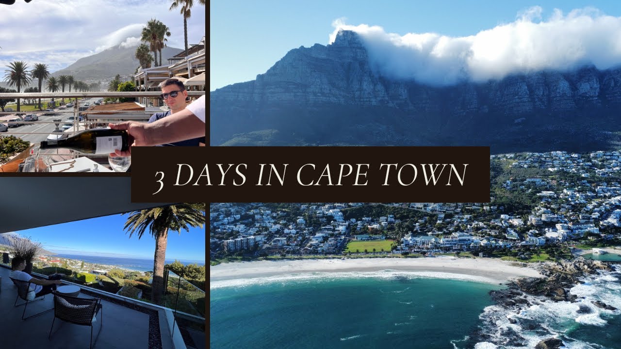 3 Days in CAPE TOWN - South Africa 🇿🇦 | Kaapstad