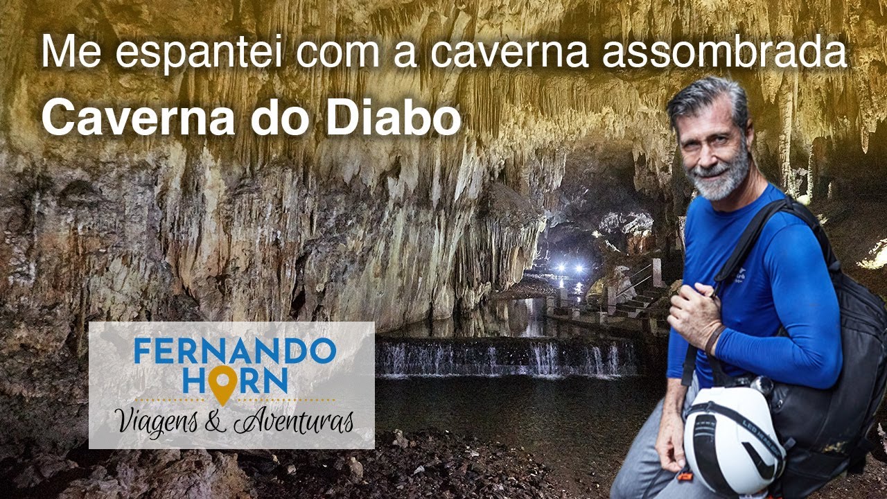 CAVERNA DO DIABO | Venha explorar uma das cavernas mais bonitas do mundo comigo