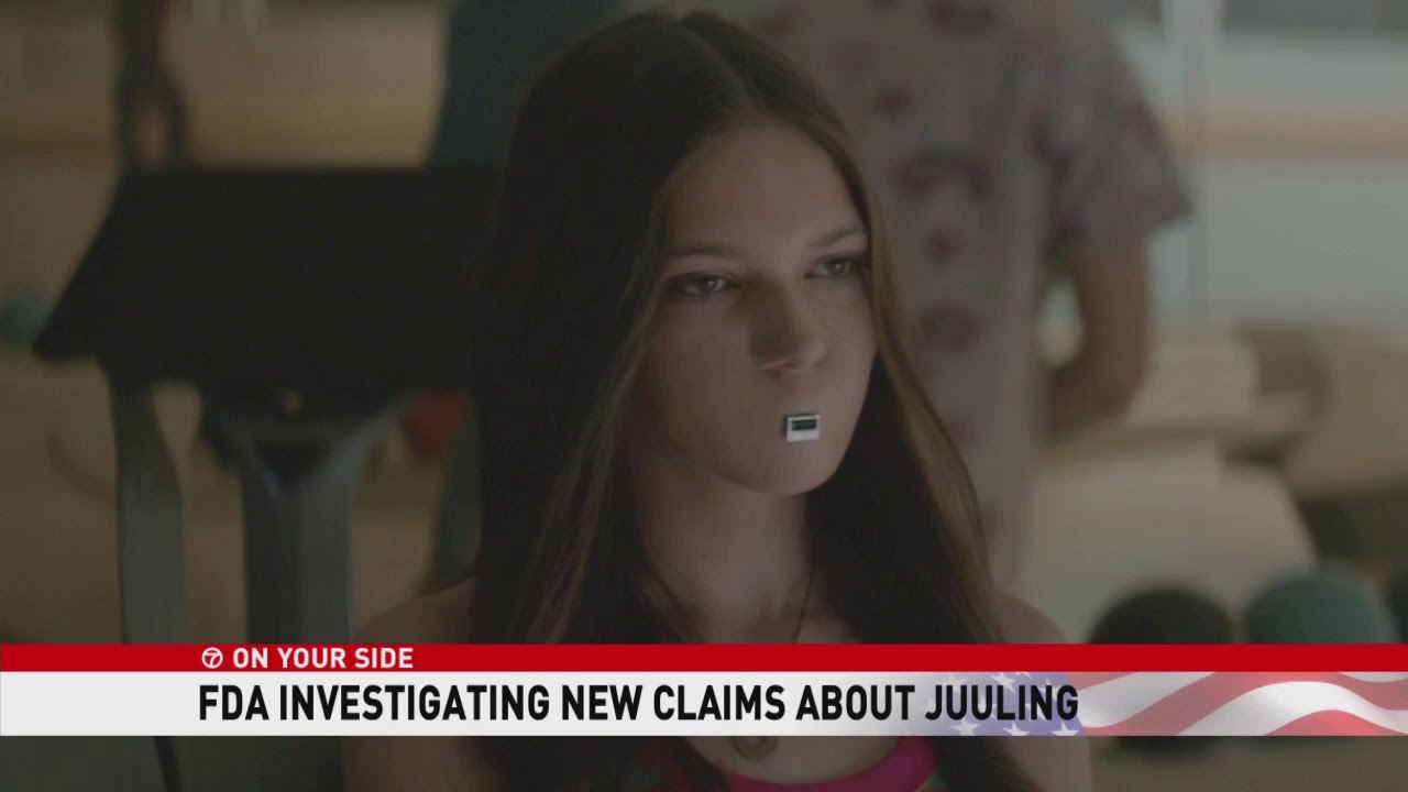 7OYS: FDA investigates new claims of 'Juuling'