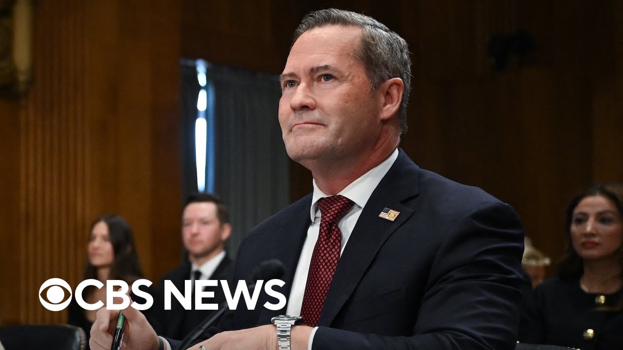 Mike Waltz testifies at Senate confirmation hearing to be next U.N. ambassador | full video