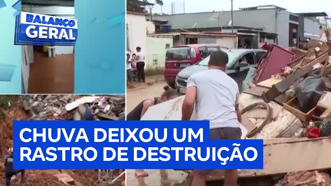 Chuvas na Zona da Mata Mineira deixam 54 mortos e 3 mil desalojados