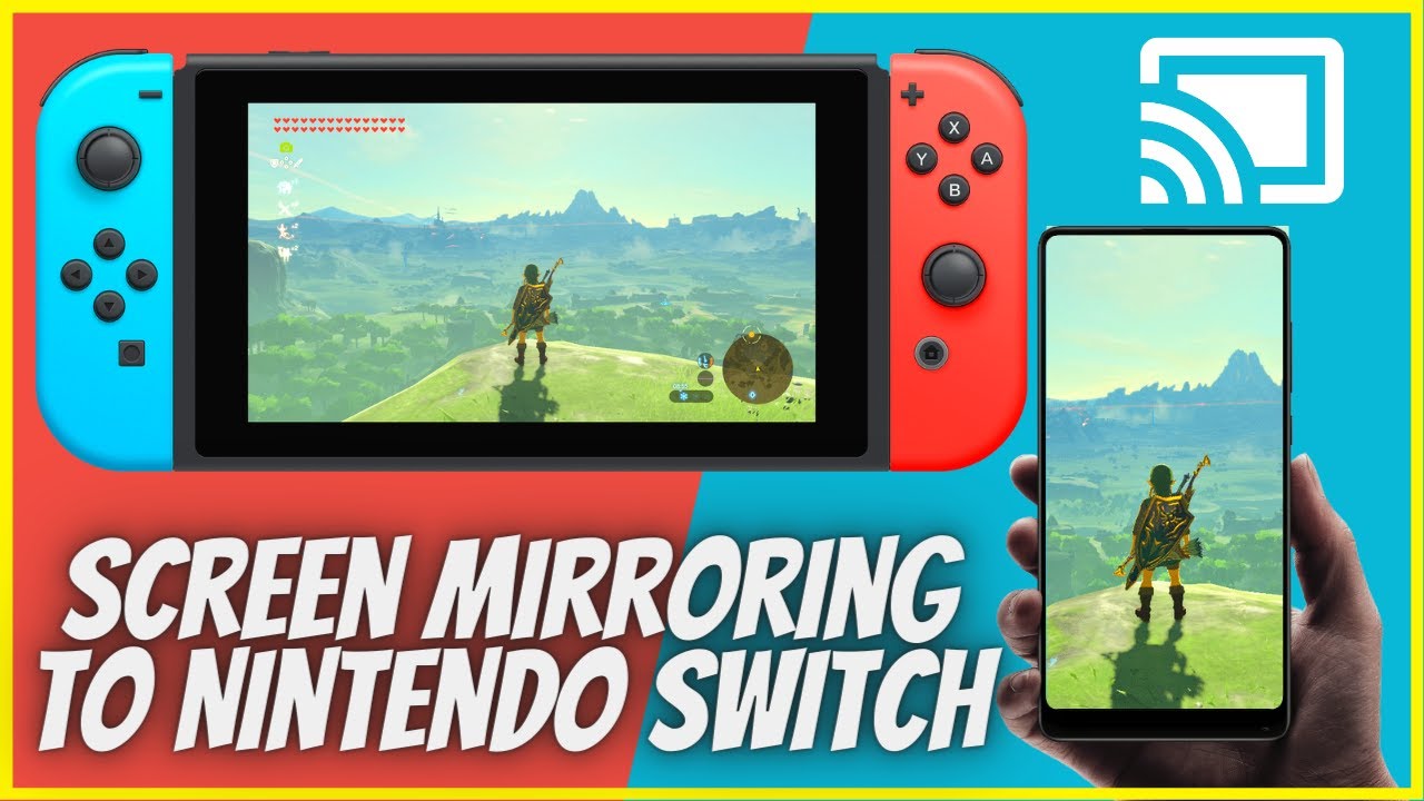 Как транслировать изображение на Nintendo Switch\Switch Lite\Oled