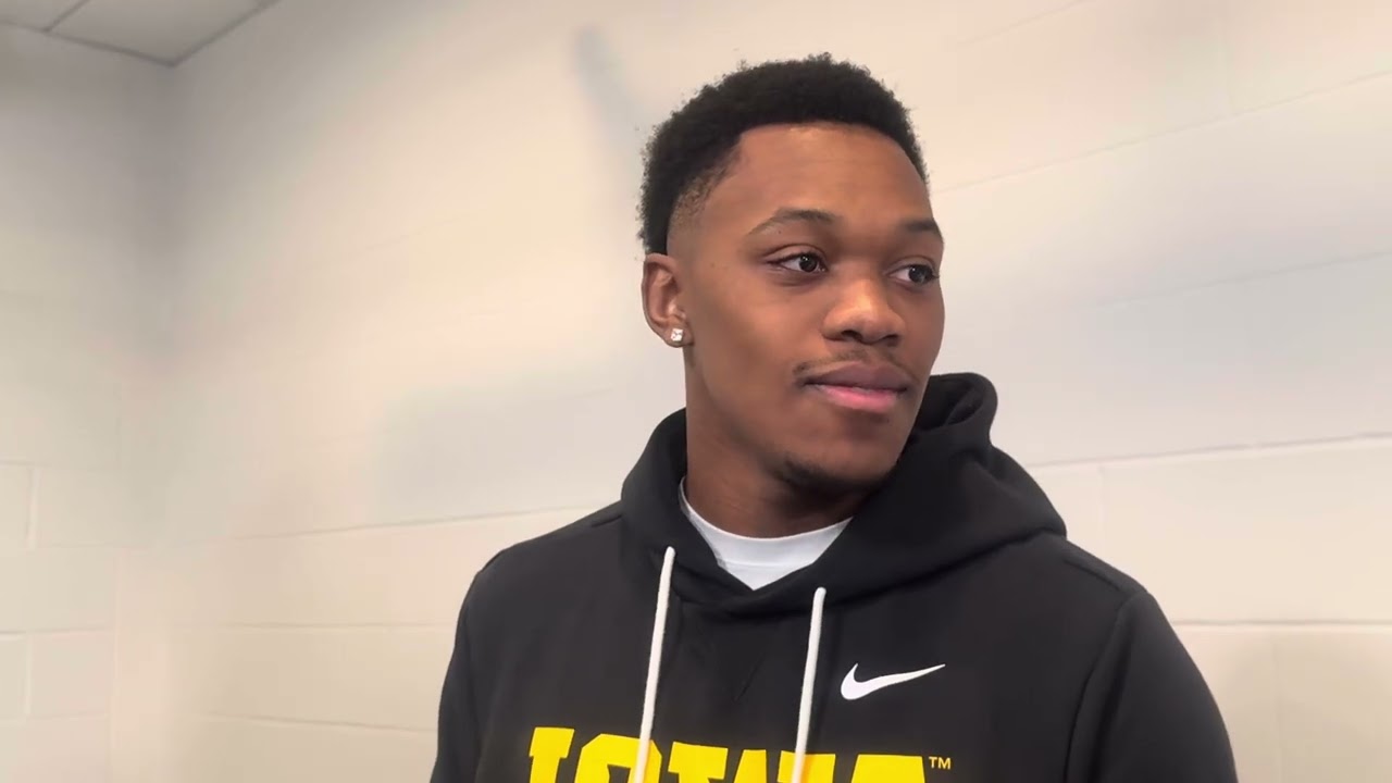 Iowa Basketball: Cam Manyawu talks Michigan State, previews Maryland