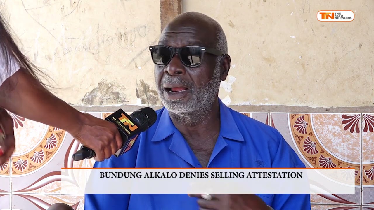 BUNDUNG ALKALO DENIES SELLING ATTESTATION