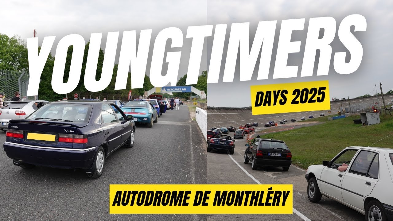 [VLOG] YOUNGTIMER DAYS A MONTLHÉRY, DE SUPERBES AUTOS ! YOUNGTIMERS FESTIVAL 2025