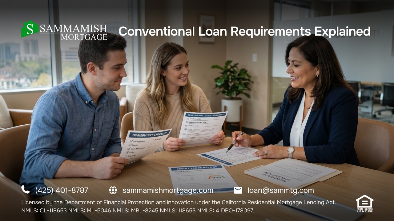Conventional Loan Requirements Explained: Credit Score, Down Payment & Approval Tips