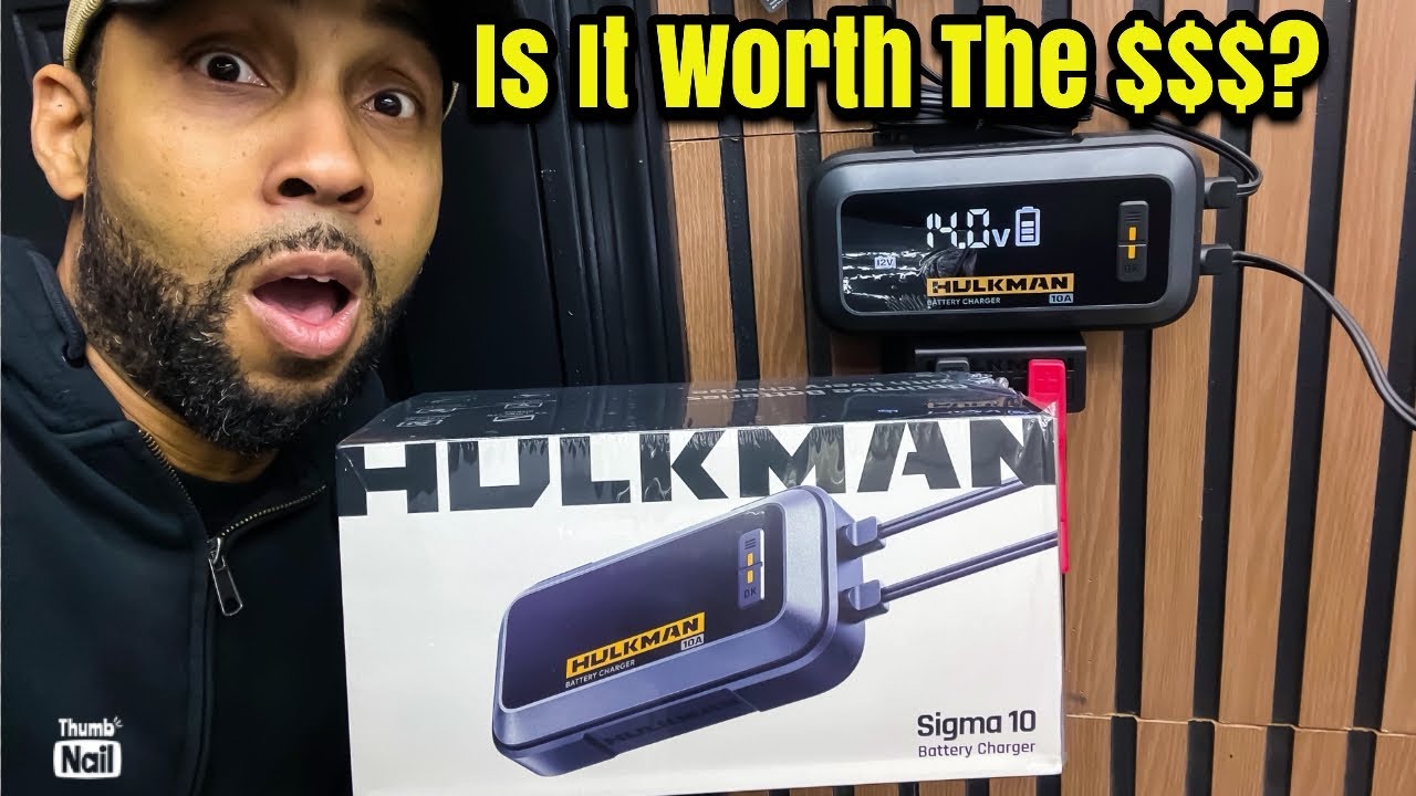 Установка нового зарядного устройства Hulkman Sigma 10 для GTR