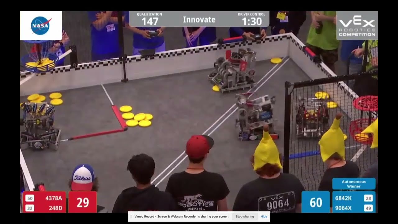 Vex Spin Up Worlds Innovate Division Q147 6842K