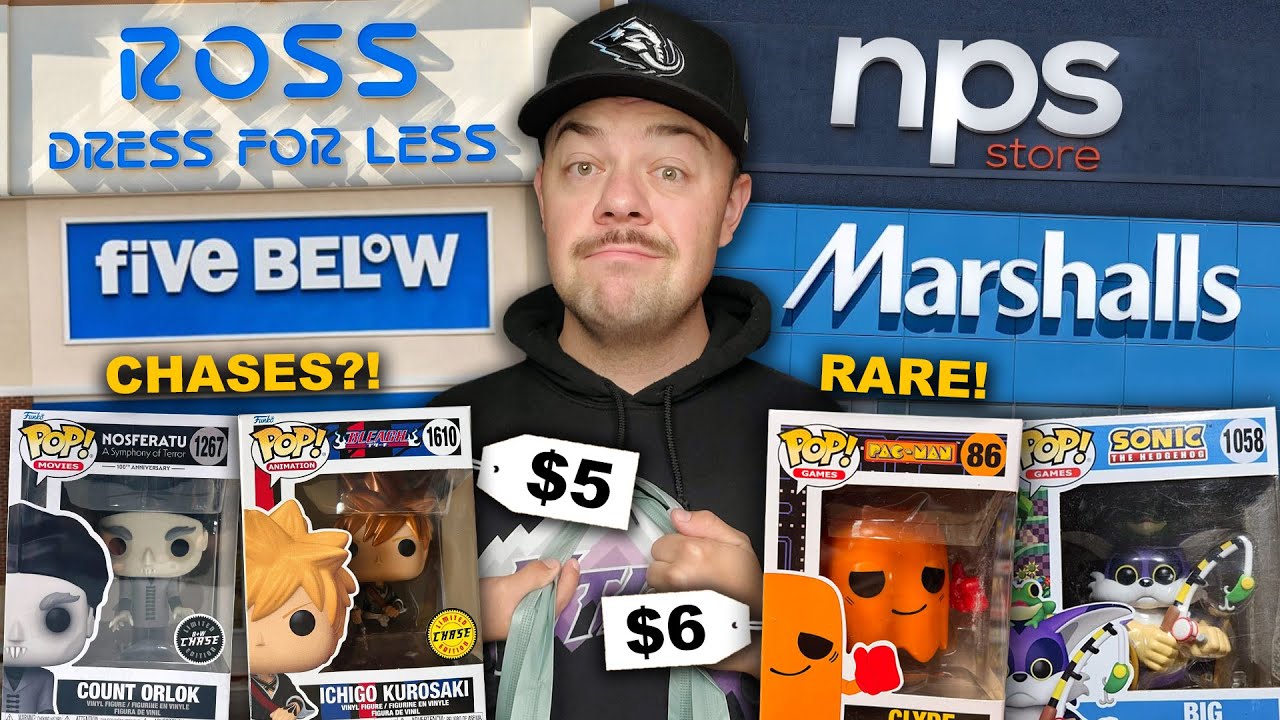 В дисконтных магазинах полно фигурок Funko Pops! (даже редких)