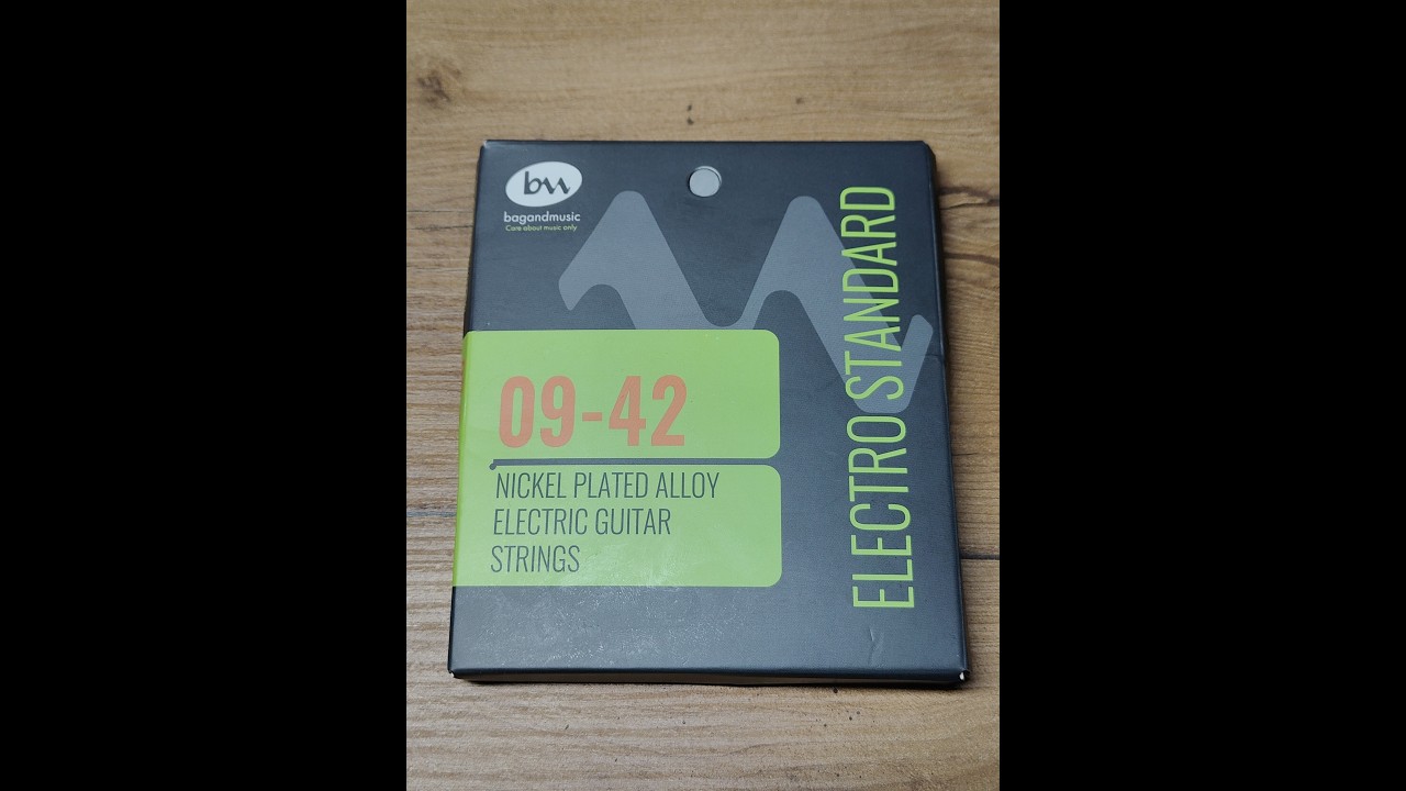 Обзор струн Bagandmusic Electro Standard.