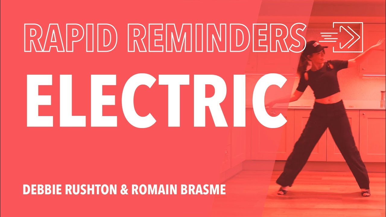 'Electric' Line Dance Rapid Reminder (Debbie & Romain)
