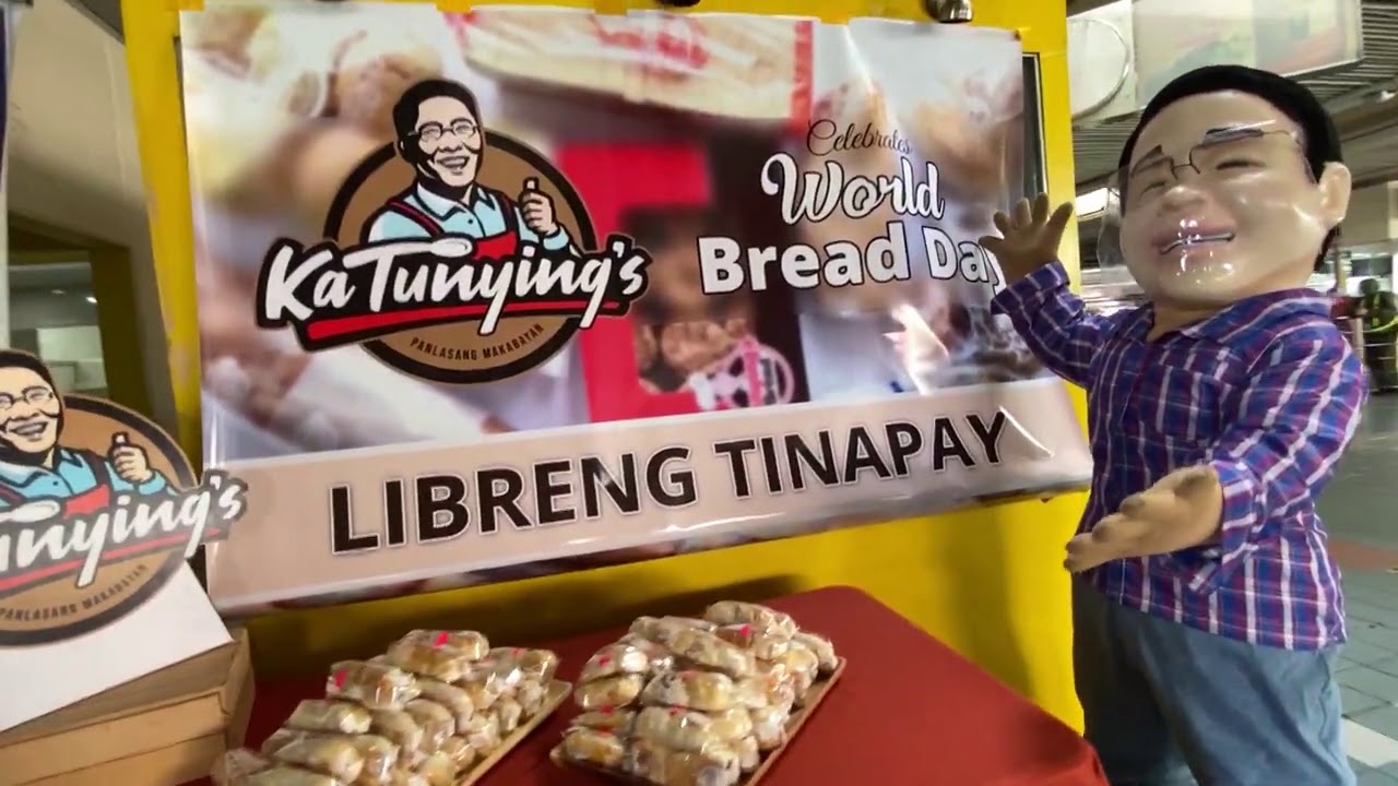 Tinapay ni Tunying o TNT sa MRT!
