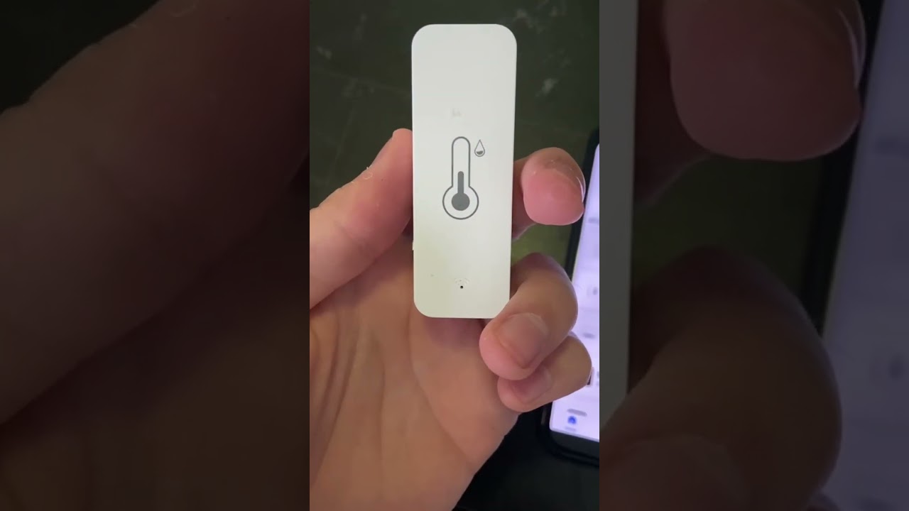 Tuya Smart Life WIFI temperature and humidity sensor AP mode adding device