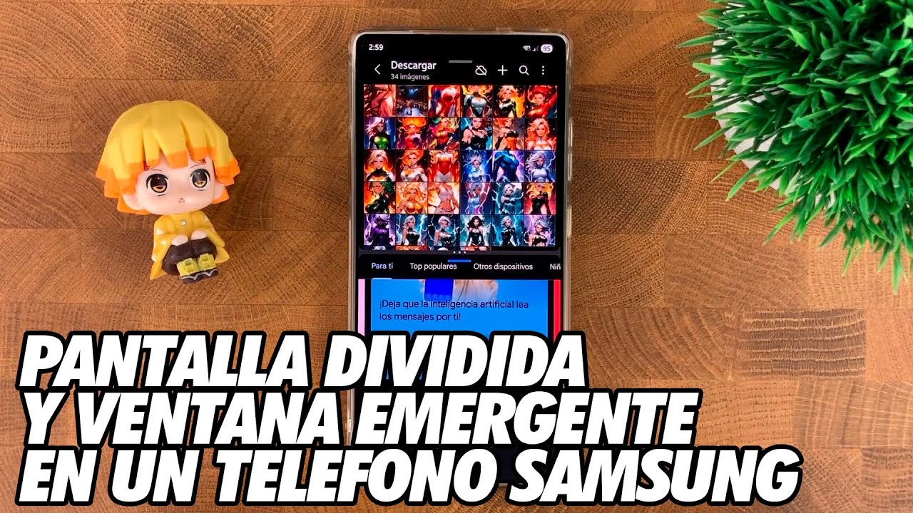 Como Usar la Pantalla Dividida y Ventana Emergente en tu Telefono Samsung Galaxy
