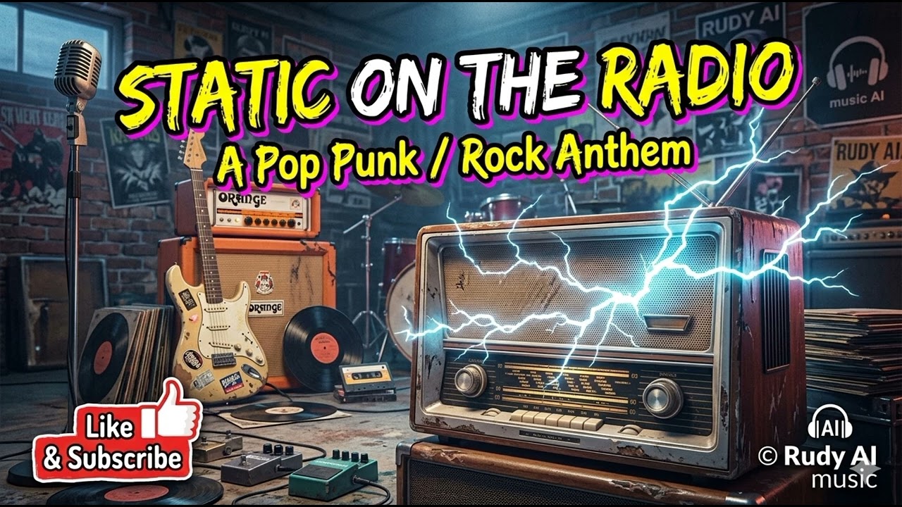 Static on the Radio 📻 Pop Punk Rock Anthem | Loud & Rebellious Energy