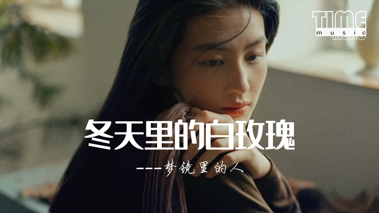 冬天裡的白玫瑰 (煙嗓氛圍版)-夢鏡里的人『我是冬天裡孤單的白玫瑰，就算大雪飛就算寒風刺骨吹』【動態歌詞MV】