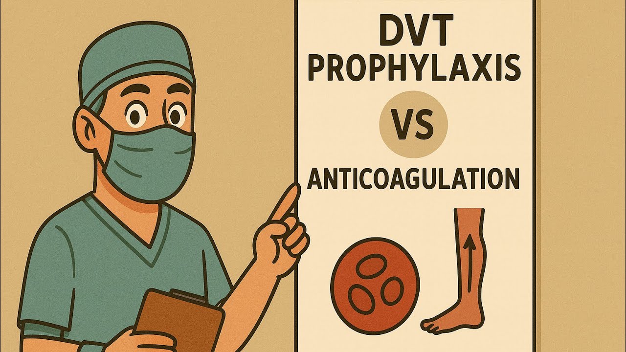 Chemical DVT Prophylaxis versus Anticoagluation 