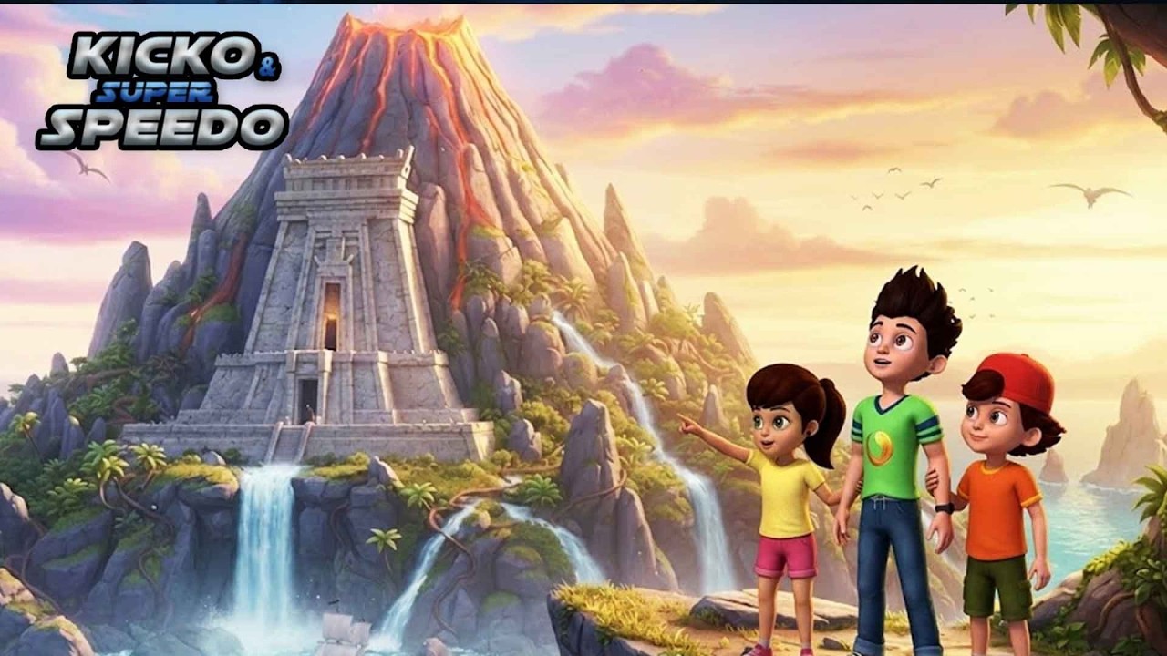 കിക്കോ രഹസ്യമായ ദ്വീപിന്റെ ഏറ്റവും വലിയ സത്യം കണ്ടെത്തി | Kicko & Super Speedo | Funny Cartoon